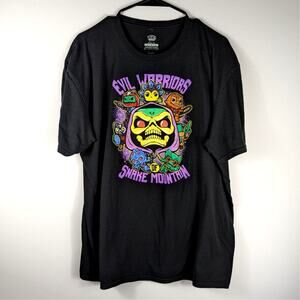 Skeletor Evil Warriors Snake Mountain T Shirt Mens XL MOTU Funko Pop Tee